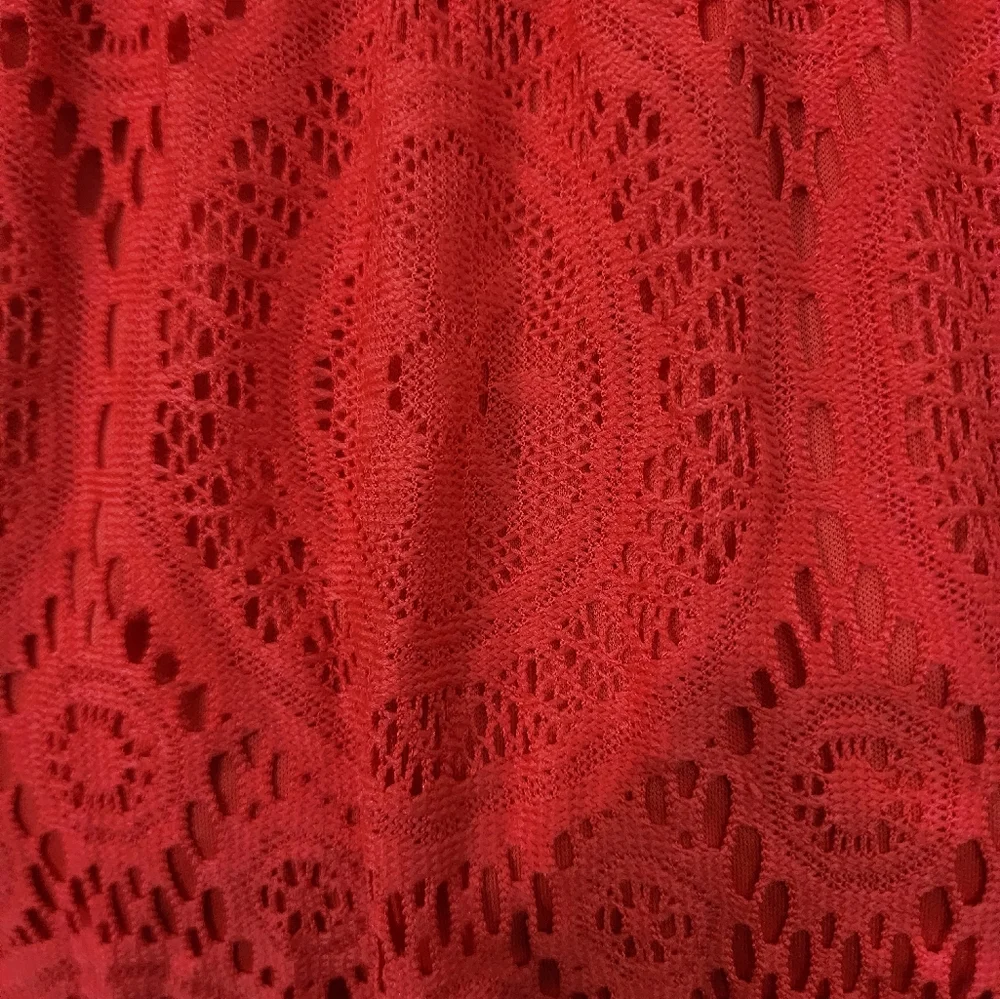 Preowned Tacera, size large,‎ women's lace dress - Picture 7 of 7